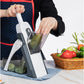 5 in 1 Mandoline Vegetable Cutter & Fruit Dicer – Premium Quality Multi Slicer
